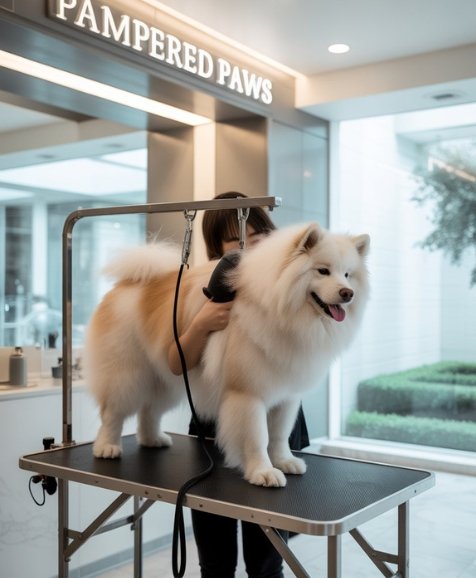 Pet care spaces in residential projects