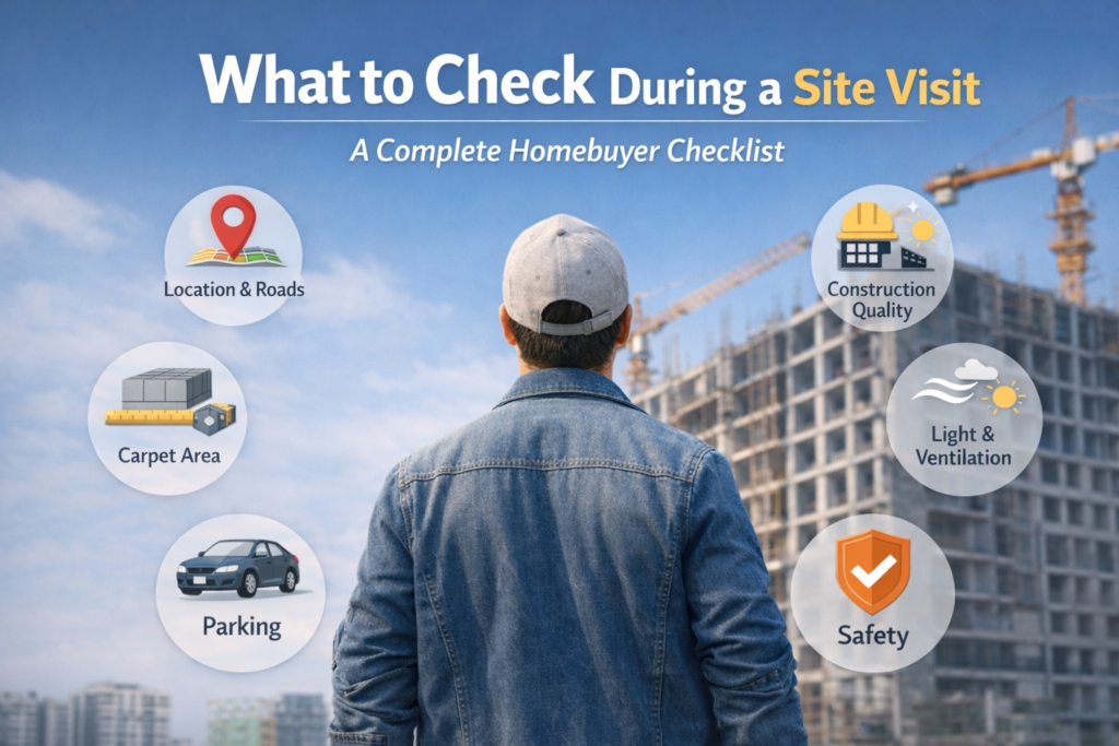 Check during a Site Visit.