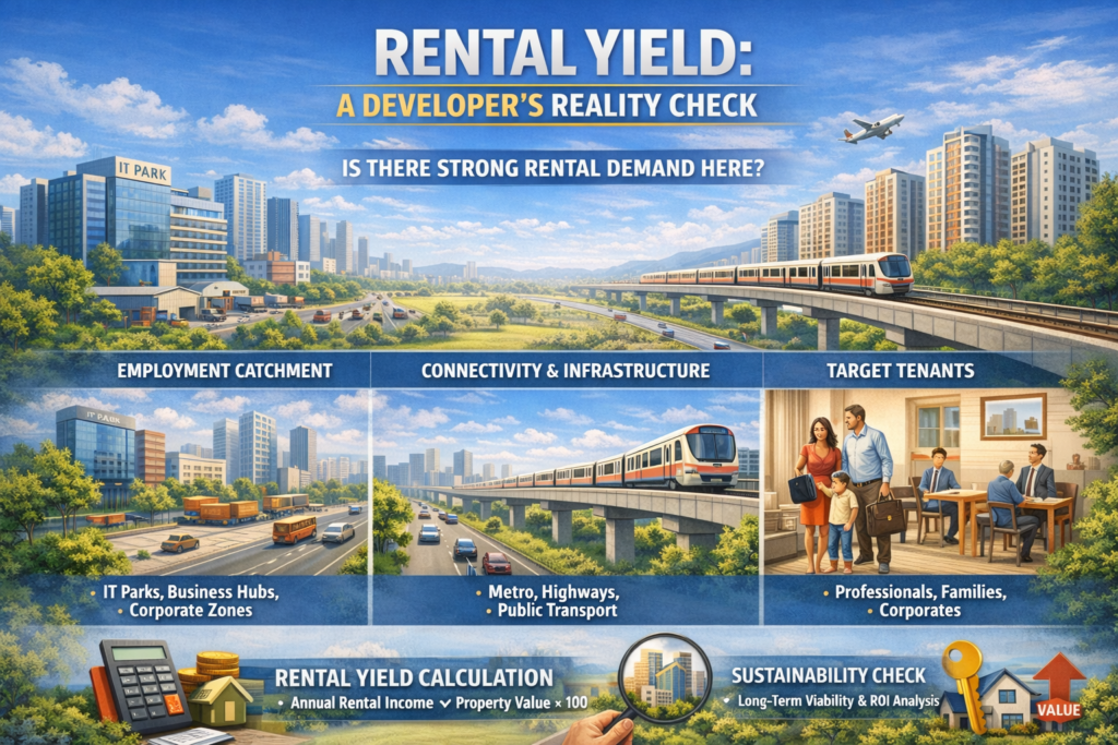 Rental yield Development
