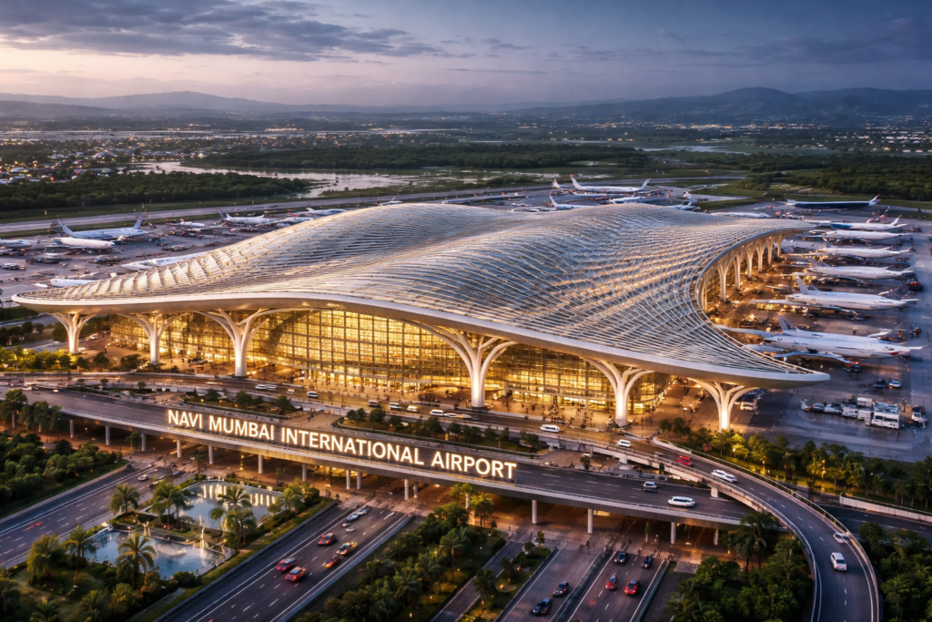 The Airport Effect: How NMIA Is Redefining Navi Mumbai’s Skyline